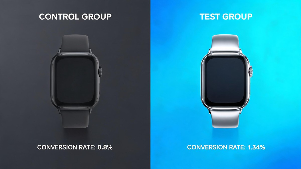 A/B test results: color scheme comparison