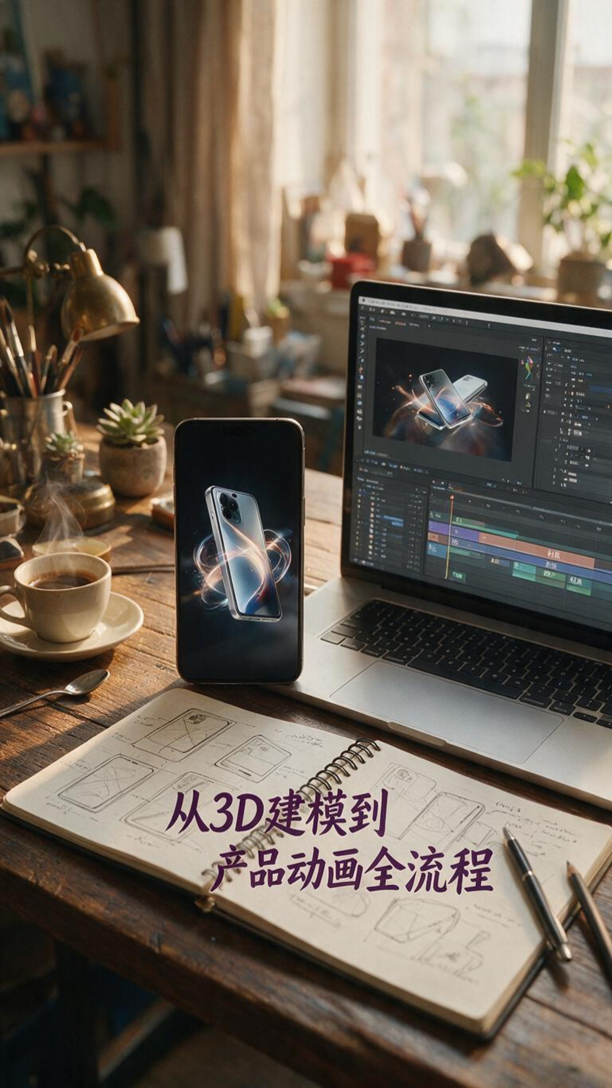 品牌产品动画制作过程